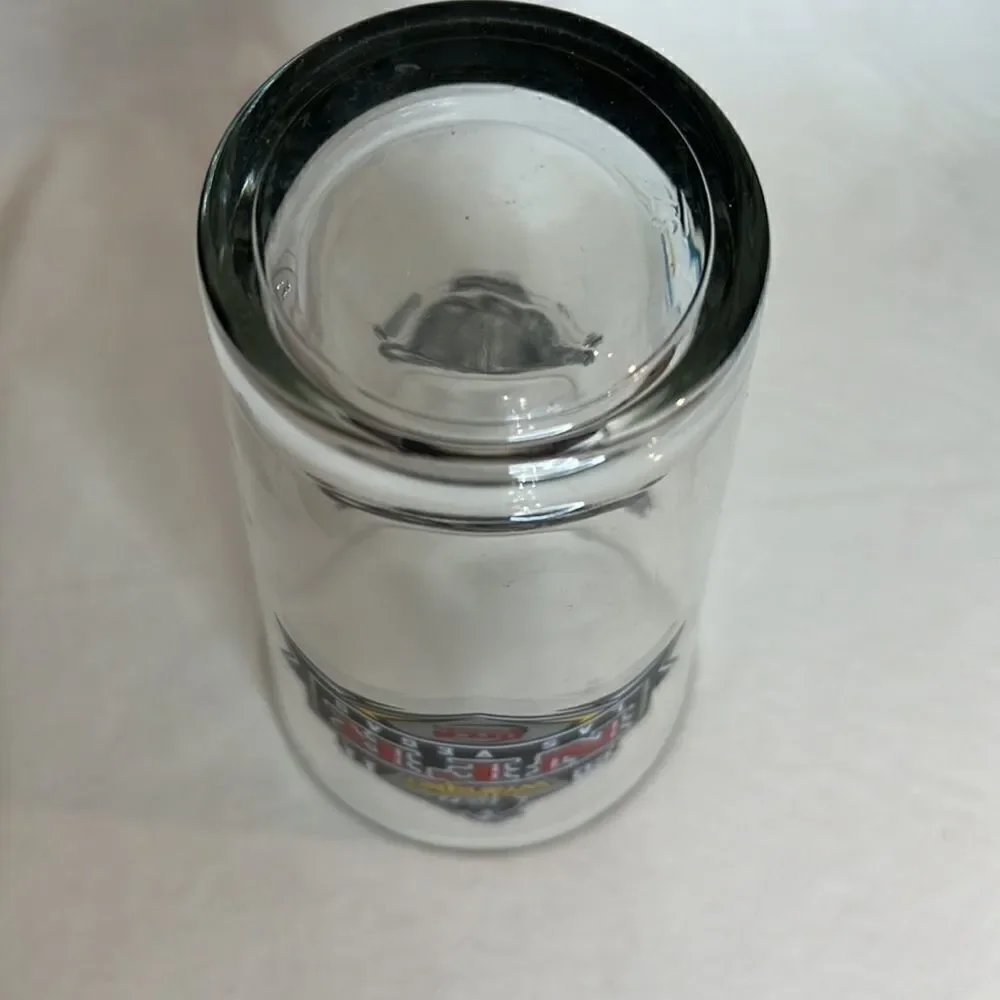 Wrangler NFR Las Vegas Beer Mug Glass 2011 Coors Banquet 16 Ounces Bar 6 In Tall